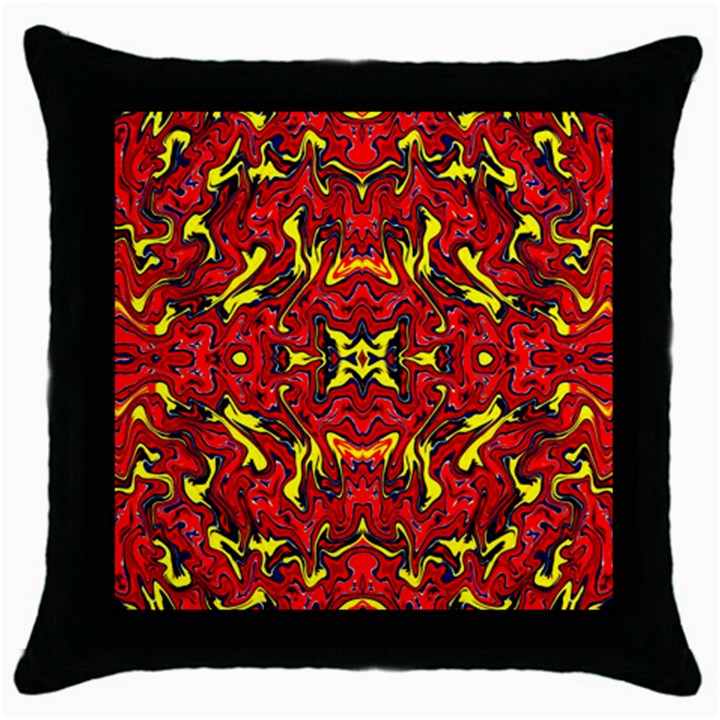 Rp 8 Throw Pillow Case (Black)