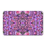 World Wide Blooming Flowers In Colors Beautiful Magnet (Rectangular) Front