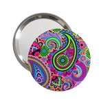 Paisley 6 2.25  Handbag Mirrors Front