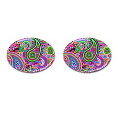 Paisley 6 Cufflinks (oval) by impacteesstreetwearfive