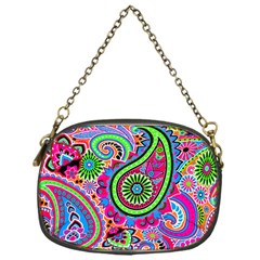 Paisley 6 Chain Purse (one Side) by impacteesstreetwearfive