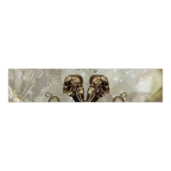 Awesome Mechanical Skull Velvet Scrunchie