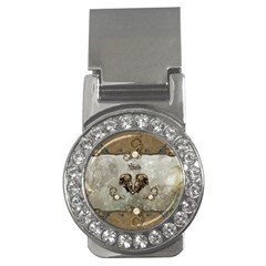 Awesome Mechanical Skull Money Clips (cz)  by FantasyWorld7