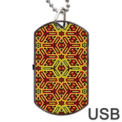 Rp1-9 Dog Tag Usb Flash (one Side) by ArtworkByPatrick