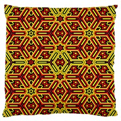 Rp1-9 Large Flano Cushion Case (one Side) by ArtworkByPatrick