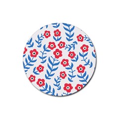 Motif Rubber Coaster (round)  by Sobalvarro