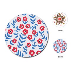 Motif Playing Cards Single Design (round) by Sobalvarro