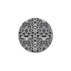 Lace Seamless Pattern With Flowers Golf Ball Marker (10 Pack) by Sobalvarro