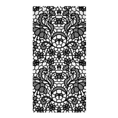 Lace Seamless Pattern With Flowers Shower Curtain 36  X 72  (stall)  by Sobalvarro