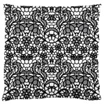 Lace Seamless Pattern With Flowers Standard Flano Cushion Case (Two Sides) Front