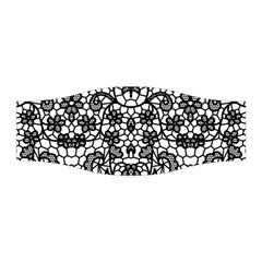 Lace Seamless Pattern With Flowers Stretchable Headband by Sobalvarro