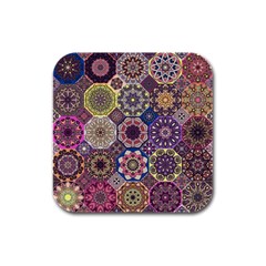 Oriental Rubber Square Coaster (4 Pack)  by Sobalvarro