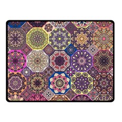 Oriental Double Sided Fleece Blanket (small)  by Sobalvarro