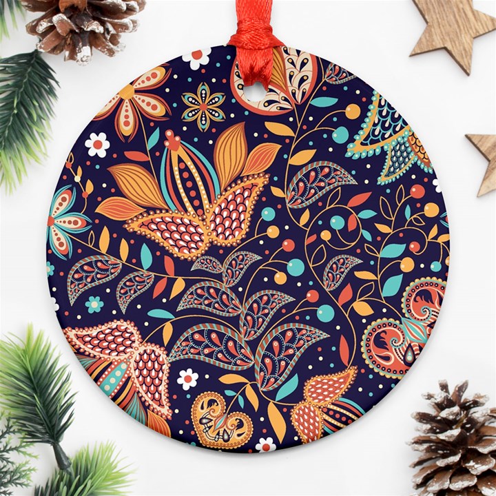 Paisley Ornament (Round)