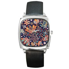 Paisley Square Metal Watch by Sobalvarro