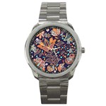 Paisley Sport Metal Watch Front