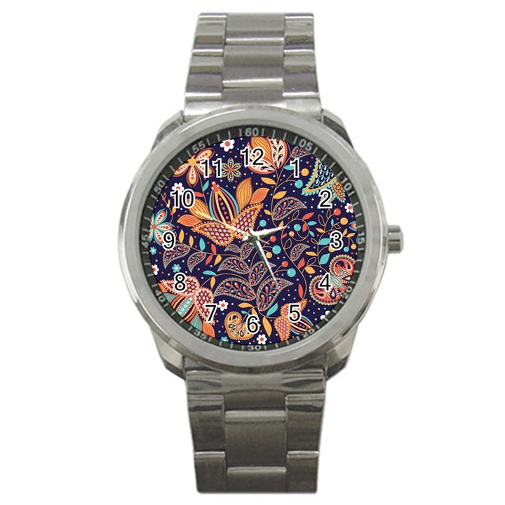 Paisley Sport Metal Watch