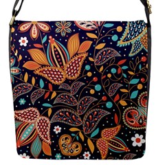 Paisley Flap Closure Messenger Bag (s) by Sobalvarro