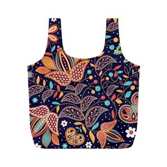 Paisley Full Print Recycle Bag (m) by Sobalvarro