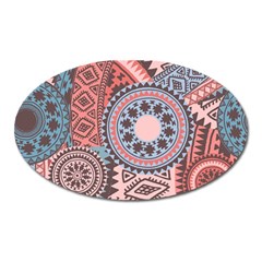 Print Oval Magnet by Sobalvarro