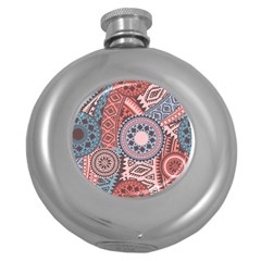 Print Round Hip Flask (5 Oz) by Sobalvarro