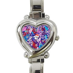 Exotic Heart Italian Charm Watch by Sobalvarro