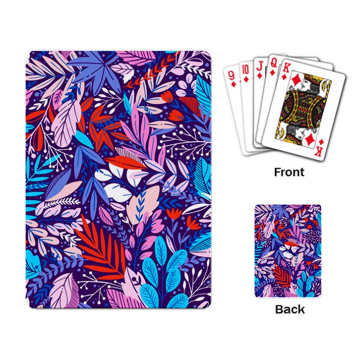 Exotic Playing Cards Single Design (Rectangle)