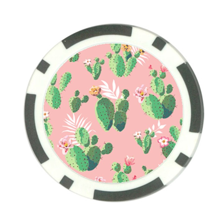 Vintage Plant Seamless Pattern Vectors 06 Poker Chip Card Guard (10 pack)