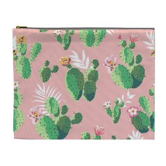 Vintage Plant Seamless Pattern Vectors 06 Cosmetic Bag (xl) by Sobalvarro