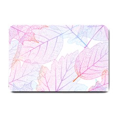 Beautiful Autumn Leaves Vector Seamless Pattern 02 Small Doormat  by Sobalvarro