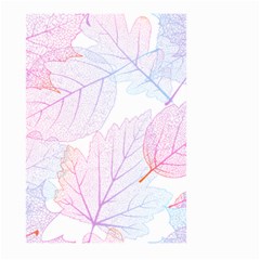 Beautiful Autumn Leaves Vector Seamless Pattern 02 Large Garden Flag (two Sides) by Sobalvarro