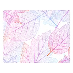 Beautiful Autumn Leaves Vector Seamless Pattern 02 Double Sided Flano Blanket (large)  by Sobalvarro