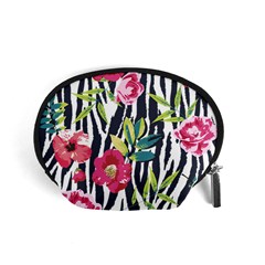 Seamless Flower Patterns Vector 01 Accessory Pouch (small) by Sobalvarro