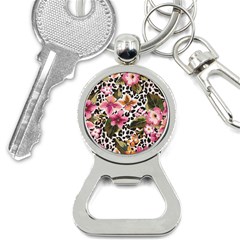 Seamless Flower Patterns Vector 03 Bottle Opener Key Chain by Sobalvarro