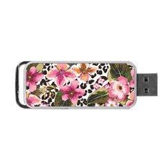 Seamless Flower Patterns Vector 03 Portable Usb Flash (one Side) by Sobalvarro