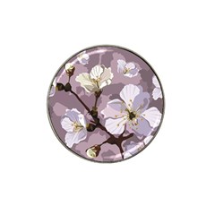 Peach Blossom Seamless Pattern Vector Hat Clip Ball Marker (10 Pack) by Sobalvarro