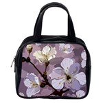 Peach Blossom Seamless Pattern Vector Classic Handbag (One Side) Front