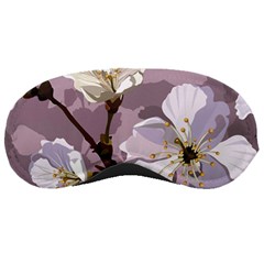 Peach Blossom Seamless Pattern Vector Sleeping Mask by Sobalvarro