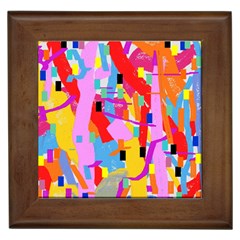 Confetti Nights 2a Framed Tiles