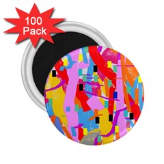 Confetti Nights 2a 2 25  Magnets (100 Pack)  by impacteesstreetweartwo