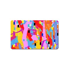 Confetti Nights 2a Magnet (name Card) by impacteesstreetweartwo