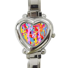 Confetti Nights 2a Heart Italian Charm Watch