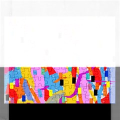 Confetti Nights 2a Rectangular Jigsaw Puzzl by impacteesstreetweartwo