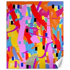 Confetti Nights 2a Canvas 8  X 10 