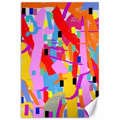 Confetti Nights 2a Canvas 24  X 36 