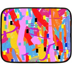 Confetti Nights 2a Double Sided Fleece Blanket (mini)  by impacteesstreetweartwo