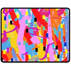 Confetti Nights 2a Fleece Blanket (medium) 