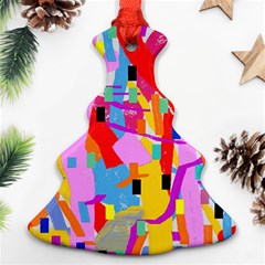 Confetti Nights 2a Ornament (christmas Tree) 