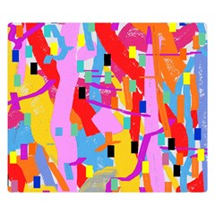 Confetti Nights 2a Double Sided Flano Blanket (small) 