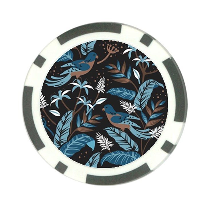 Birds In The Nature Poker Chip Card Guard